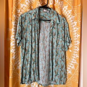 Beach button up shirt